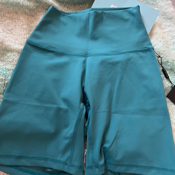NVGTN teal signature 2.0 shorts - Picture 3 of 5